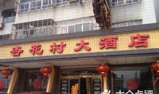 杜甫的诗什么杏花村 杏花村酒店