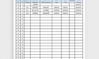 个人现金入账流程 现金日记账电子表格